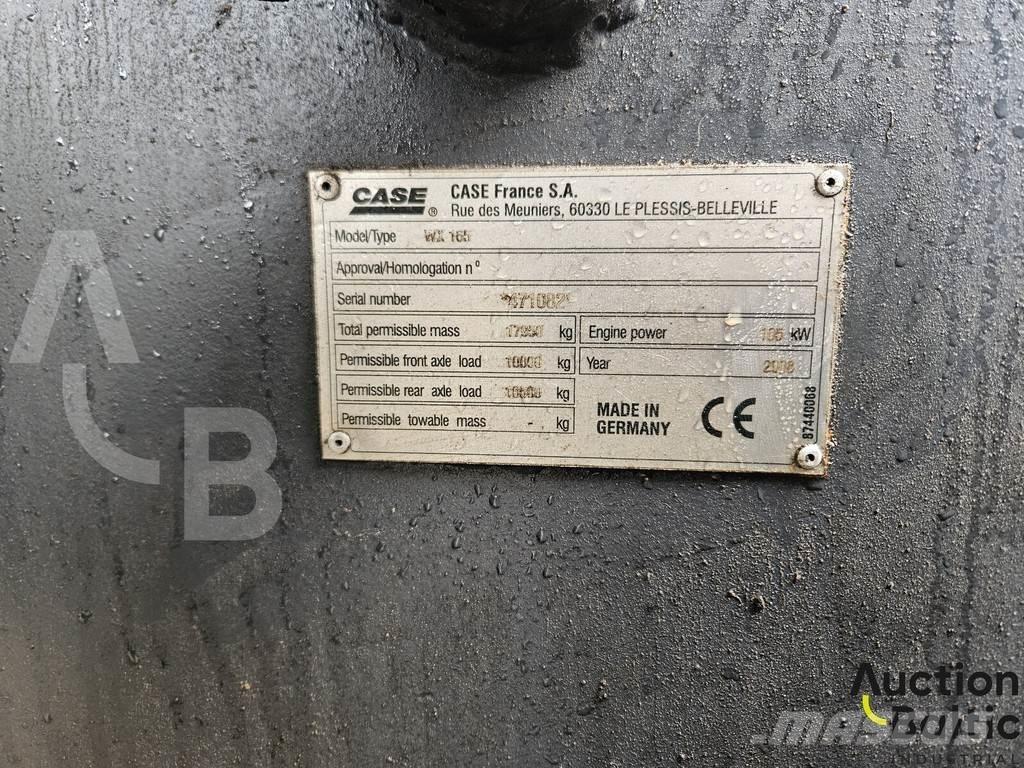CASE WX 165 Excavatoare cu roti