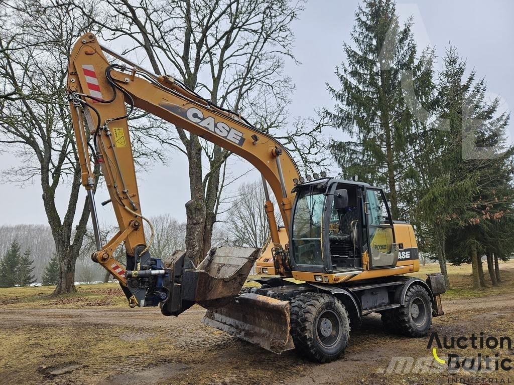 CASE WX 165 Excavatoare cu roti