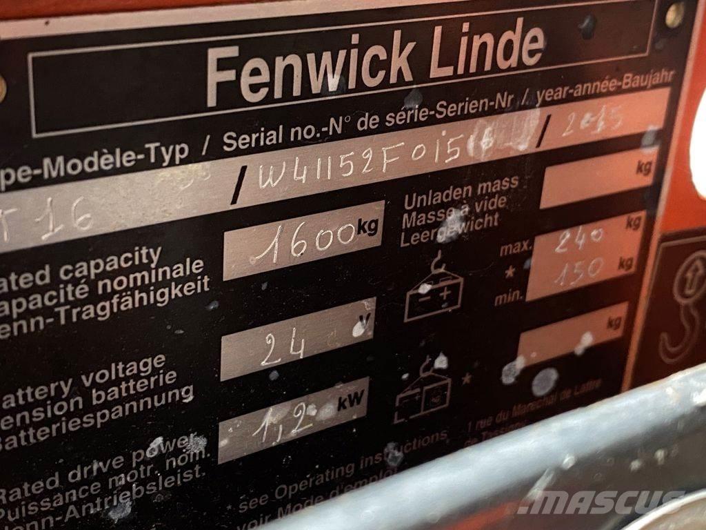 Linde T16 Transpaleta manuala