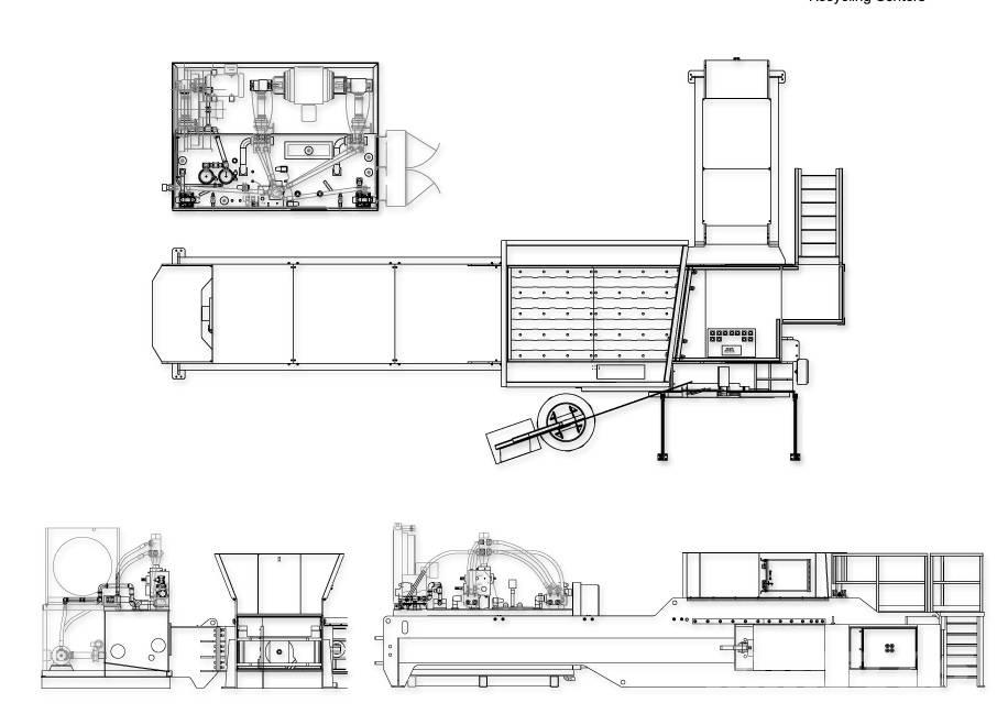 Harris 150S-4-12/9 Presa de balotat industriala