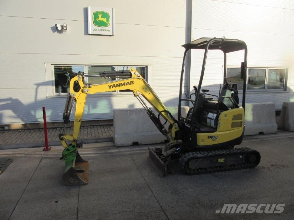 Yanmar ViO17 Excavatoare pe șenile
