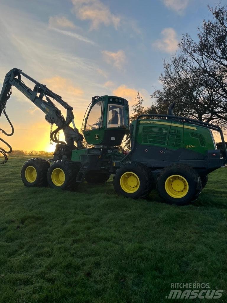 John Deere 1270G 8WD Combine forestiere
