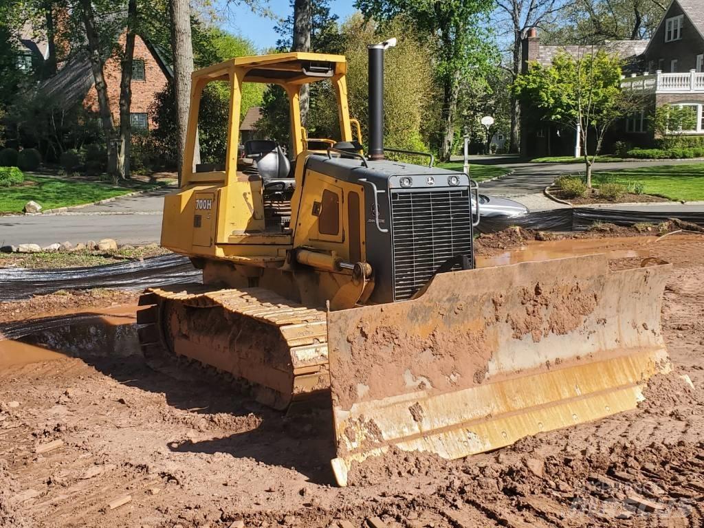 John Deere 700HLT Buldozere pe senile