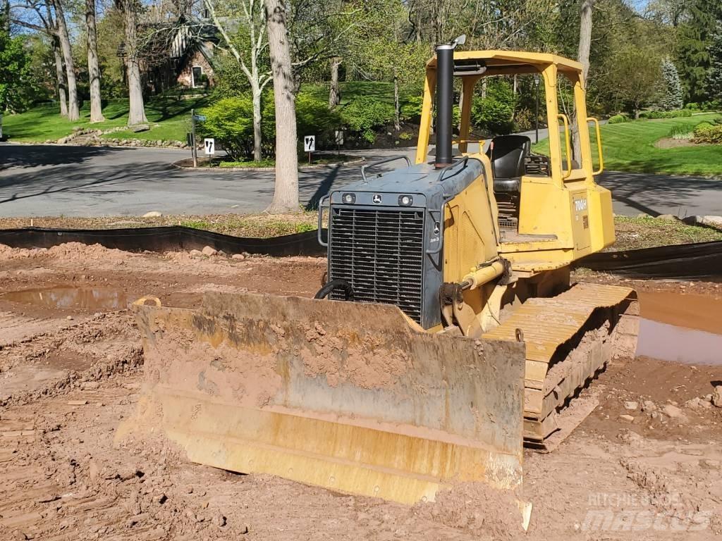 John Deere 700HLT Buldozere pe senile