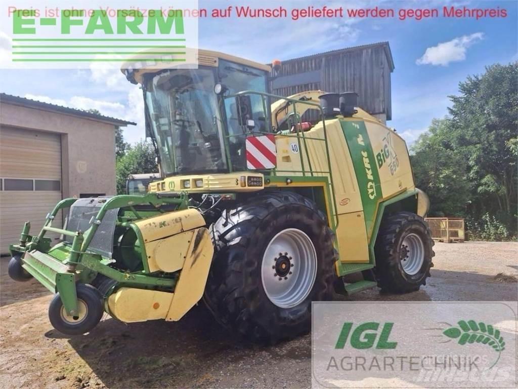 Krone big x 650 Forajere cu autopropulsare