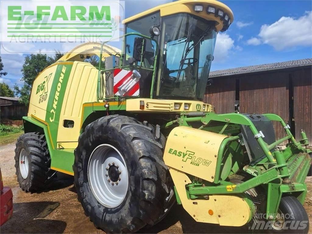 Krone big x 650 Forajere cu autopropulsare