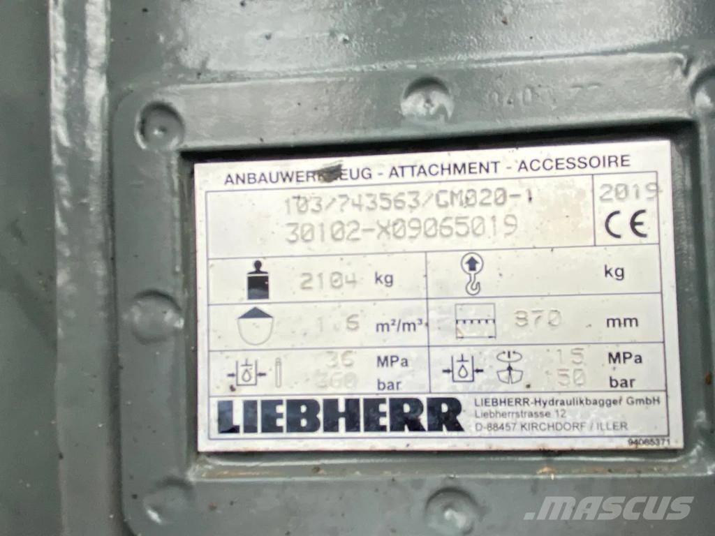 Liebherr GM020- 1 Cupa