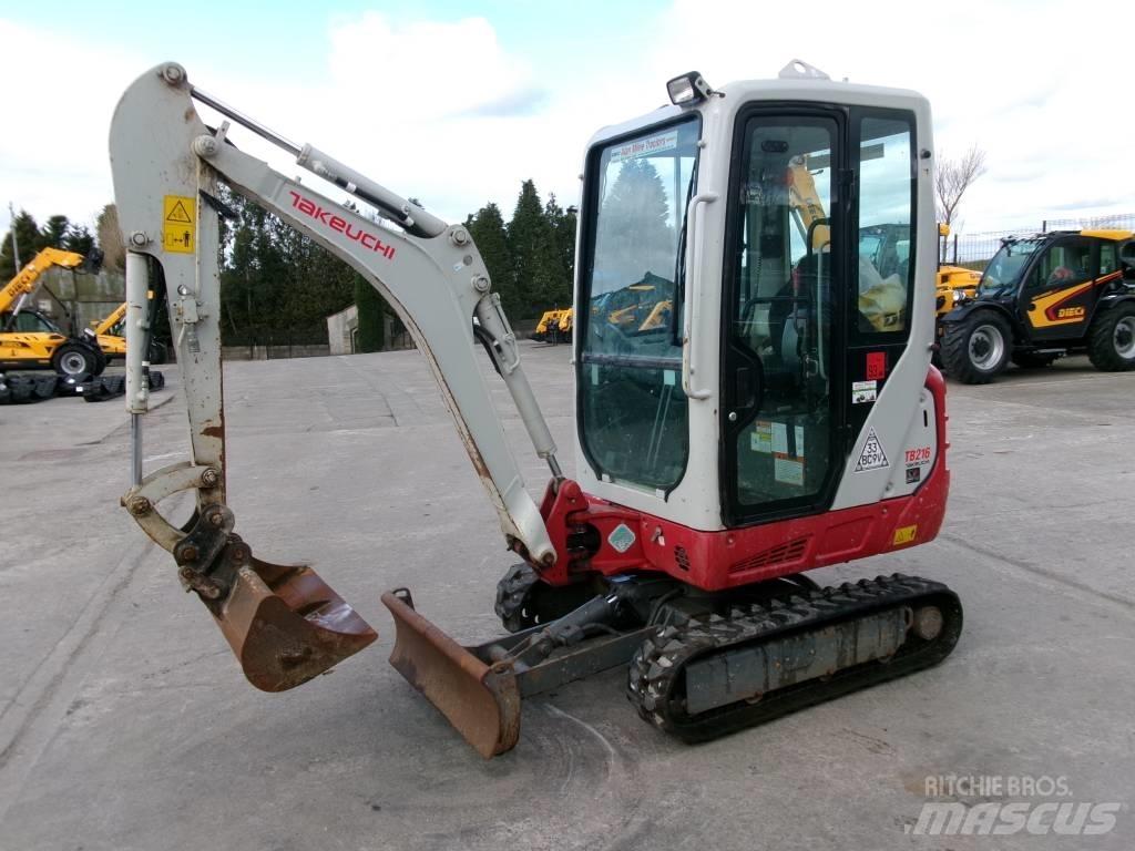 Takeuchi TB 216 Mini excavatoare < 7t