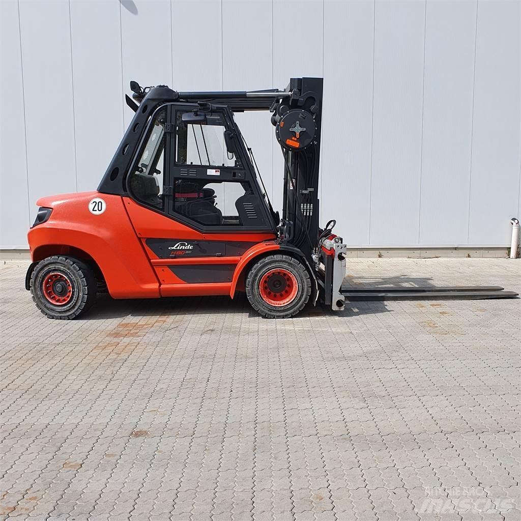 Linde H80D/900 Stivuitor diesel
