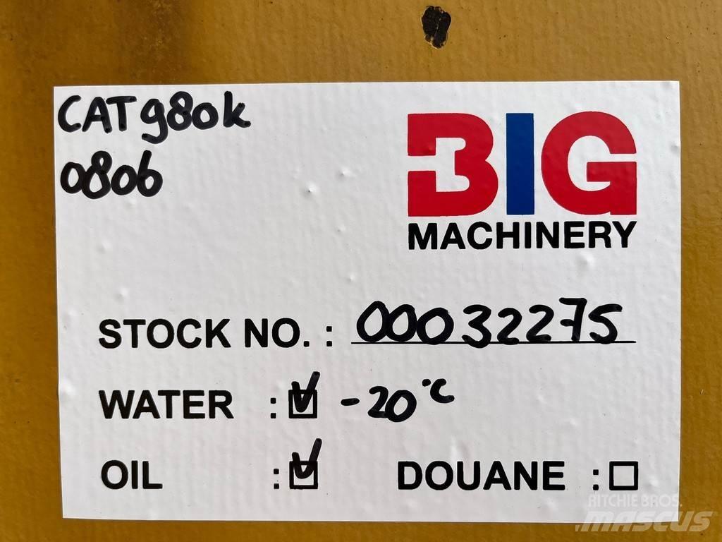 CAT 980K Incarcator pe pneuri