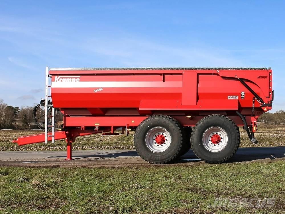 Krampe SK 600 Remorci rabatabile