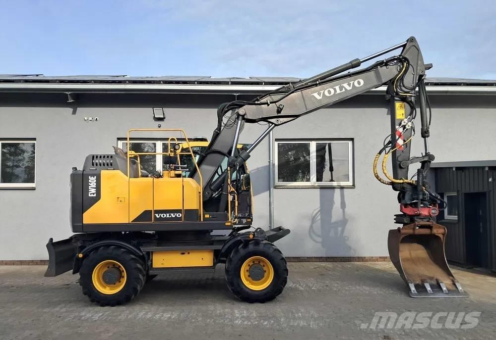 Volvo EW 160 E Excavatoare cu roti