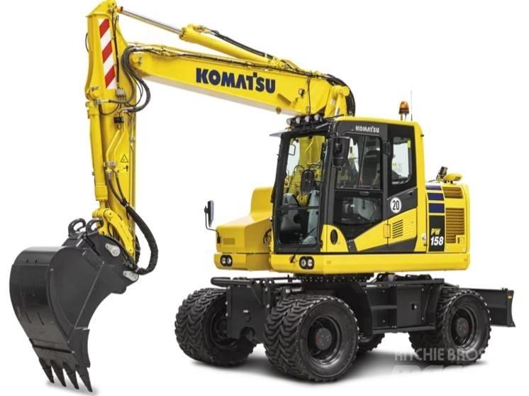 Komatsu PW158-11E0 Excavatoare cu roti