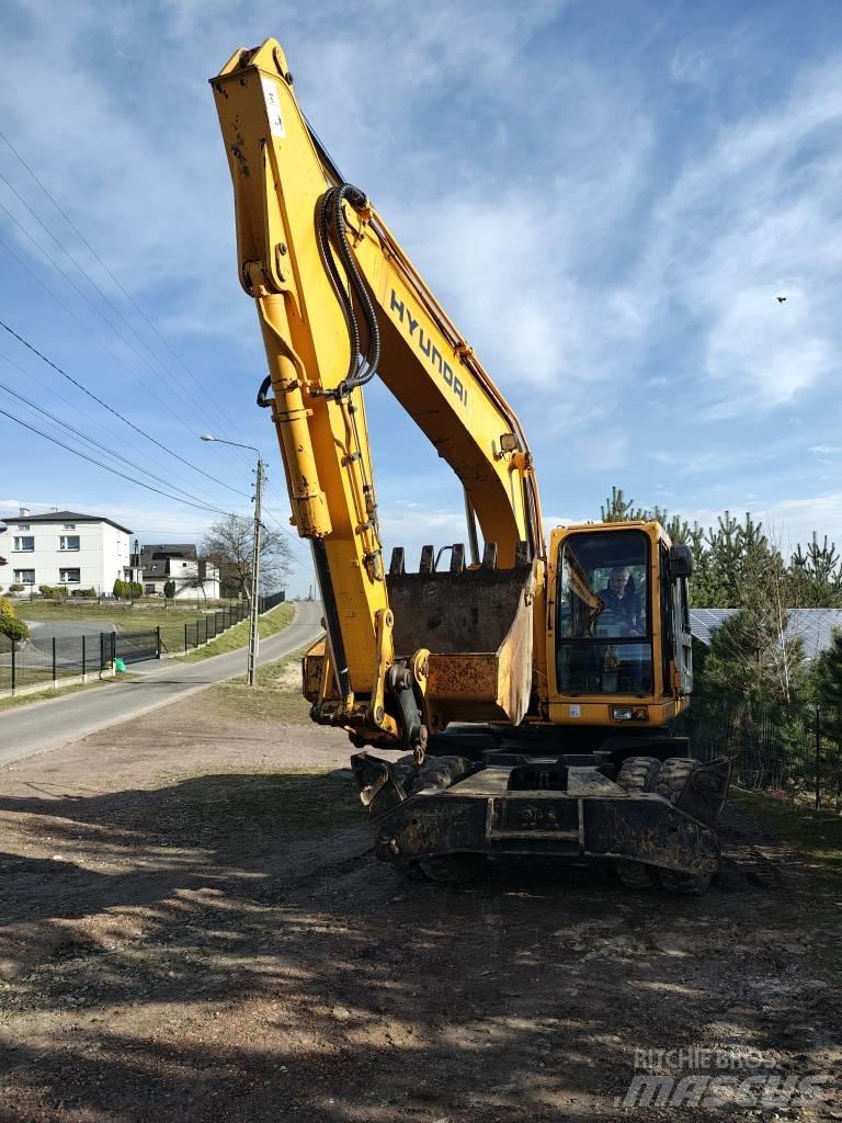 Hyundai 170W-7 Excavatoare cu roti