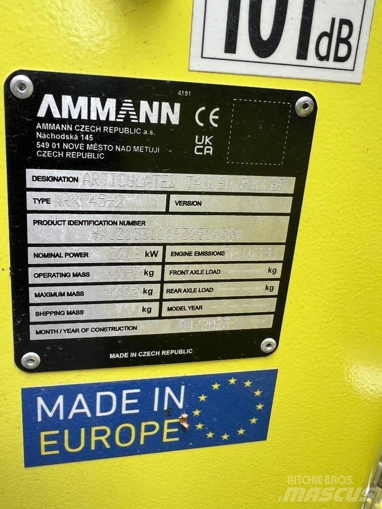 Ammann ARX 45-2 Cilindri compactori dubli