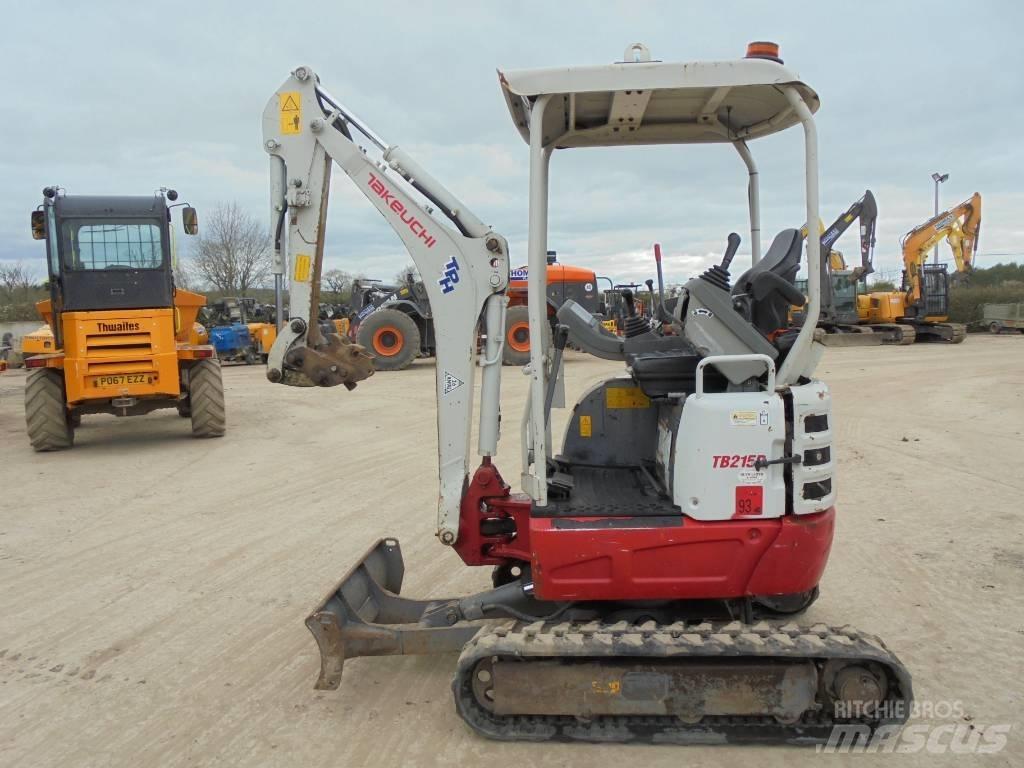 Takeuchi TB215R Mini excavatoare < 7t