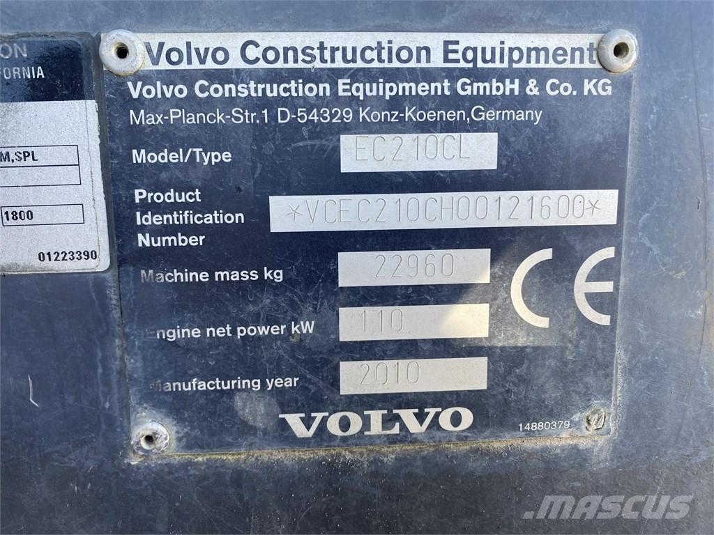 Volvo EC 210 C L Excavatoare pe șenile

