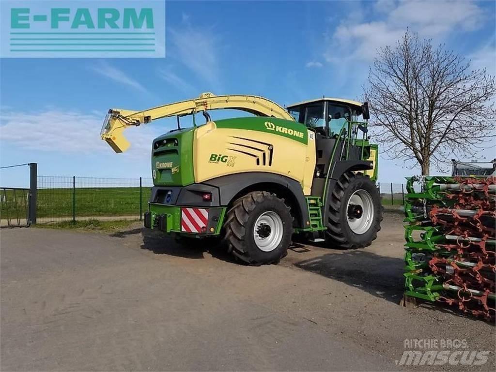 Krone big x 630 Forajere cu autopropulsare