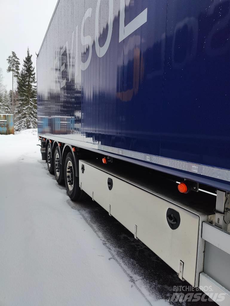 Kraker Walking floor Semi-remorca aschii
