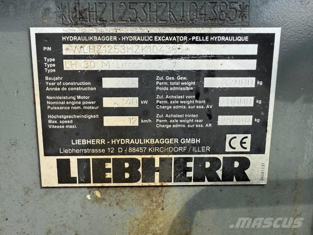 Liebherr LH 30 M Paleta de manipulare