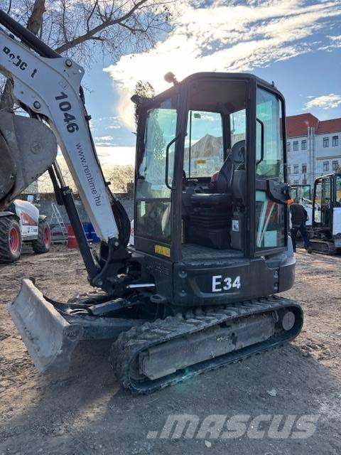 Bobcat E34 Excavatoare de santuri
