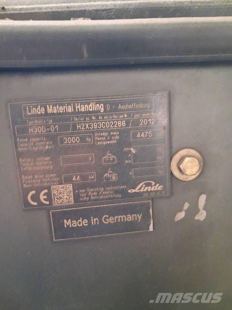 Linde H30D-01 Stivuitor diesel