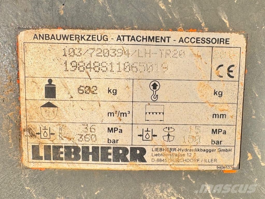 Liebherr LH-TR 20 Conectoare rapide