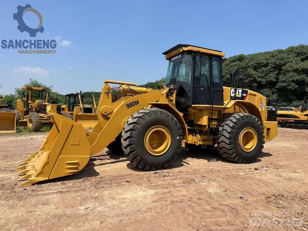 CAT 980H Incarcator pe pneuri