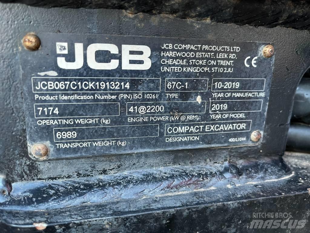 JCB 67 C Mini excavatoare < 7t