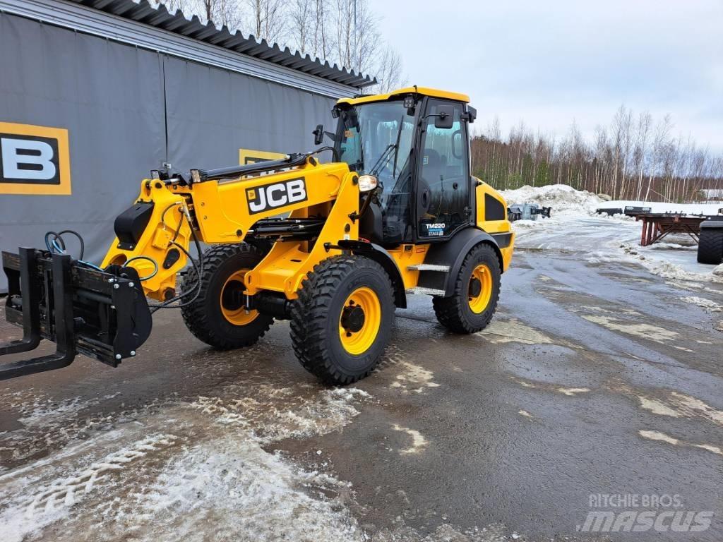 JCB TM 220 SV Incarcator pe pneuri