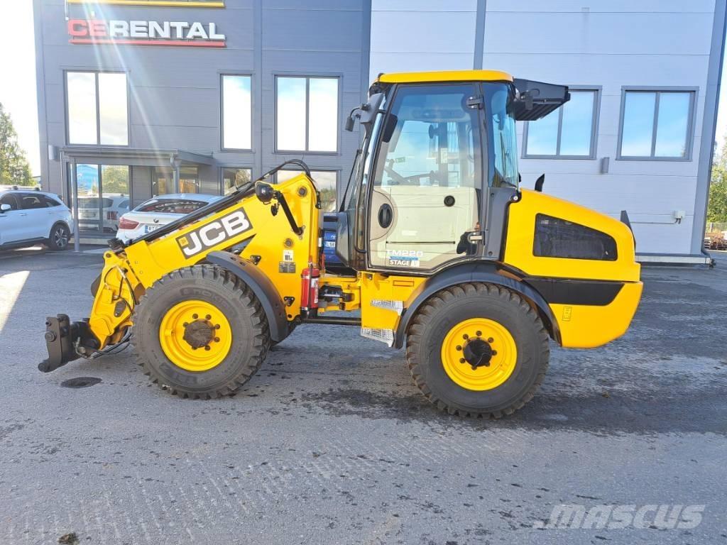 JCB TM 220 SV Incarcator pe pneuri