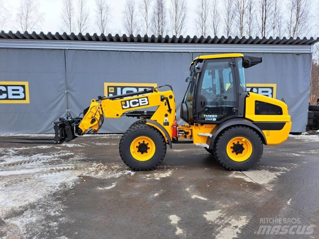 JCB TM 220 SV Incarcator pe pneuri