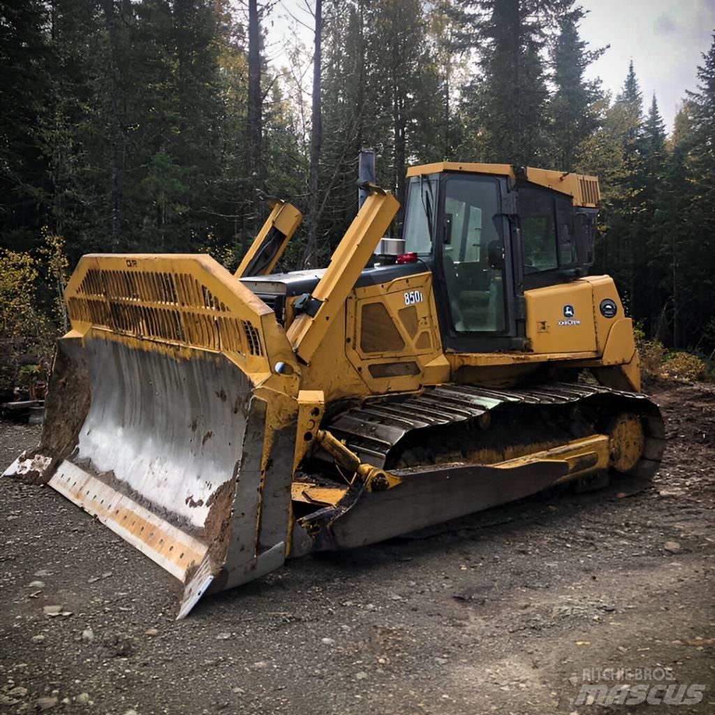 John Deere 850 J Buldozere pe senile