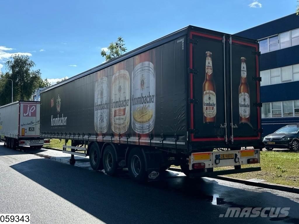 Pacton Tautliner Semi-remorca speciala