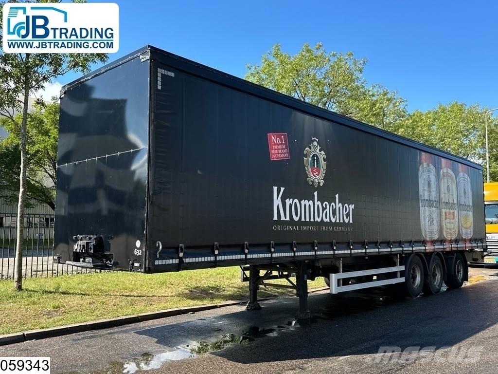Pacton Tautliner Semi-remorca speciala