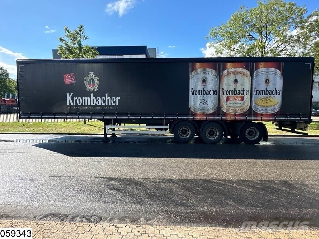 Pacton Tautliner Semi-remorca speciala