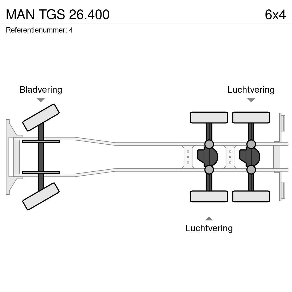 MAN TGS 26.400 Camion cu carlig de ridicare