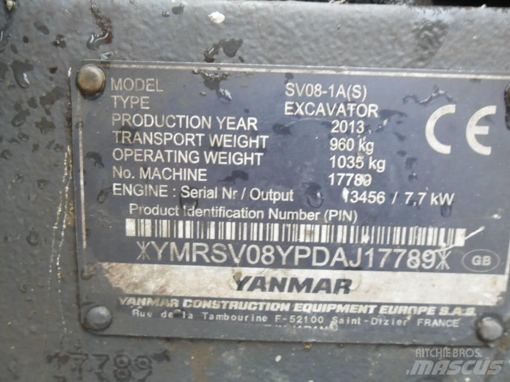 Yanmar SV 08 Mini excavatoare < 7t