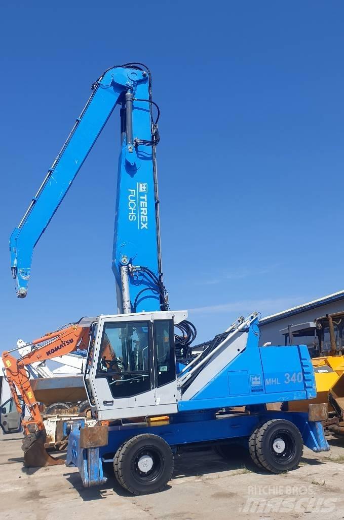 Terex Fuchs MHL340 Paleta de manipulare