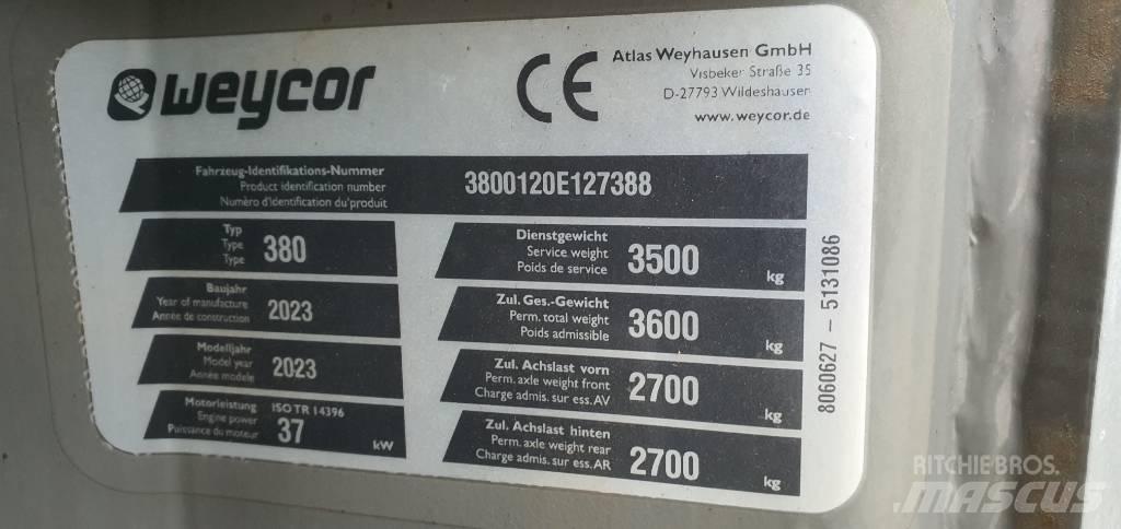 Weycor AR 380 Incarcator pe pneuri