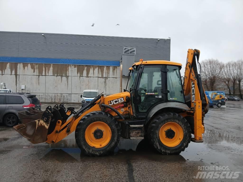 JCB 4cxAEC joystick Buldoexcavatoare