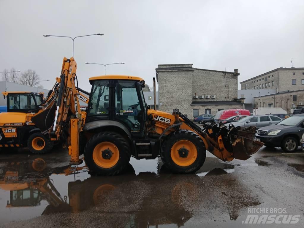 JCB 4cxAEC joystick Buldoexcavatoare