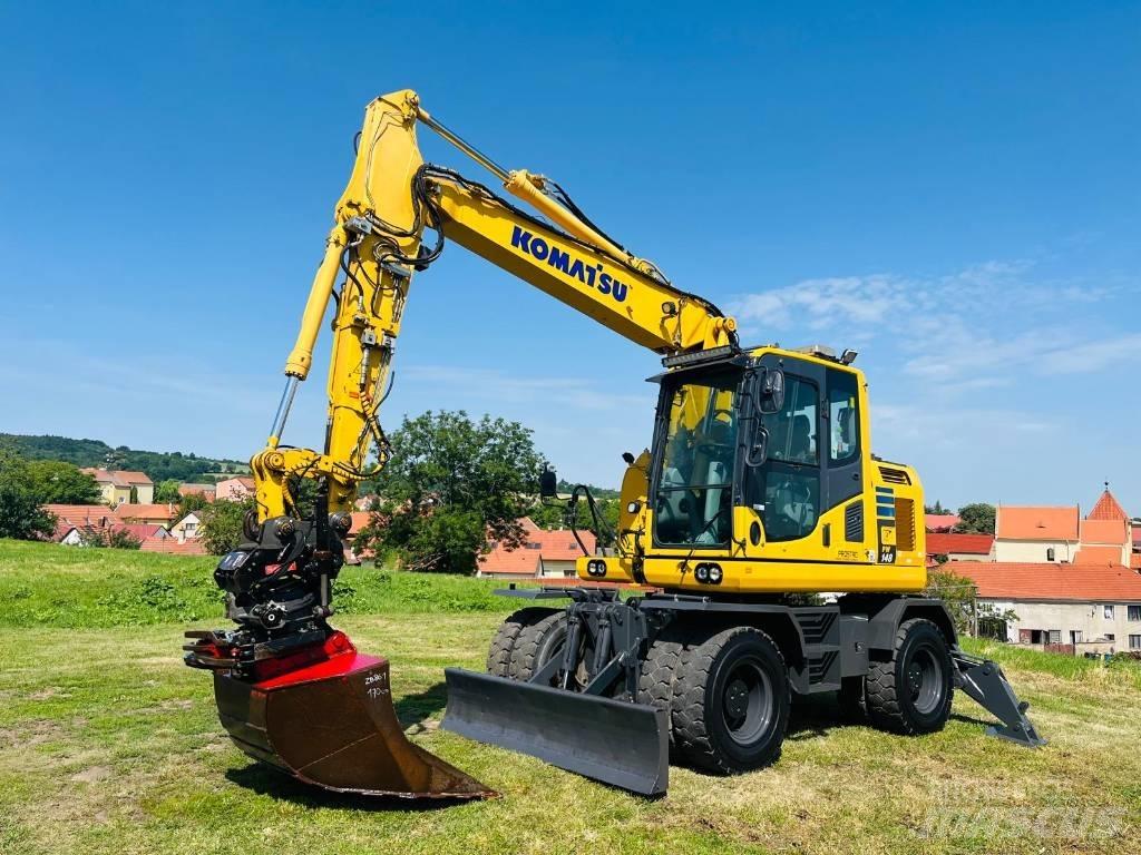 Komatsu PW 148-10 Excavatoare cu roti