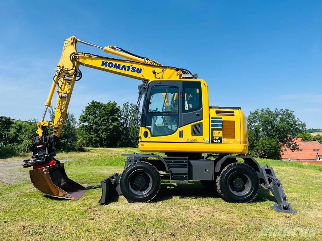 Komatsu PW 148-10 Excavatoare cu roti