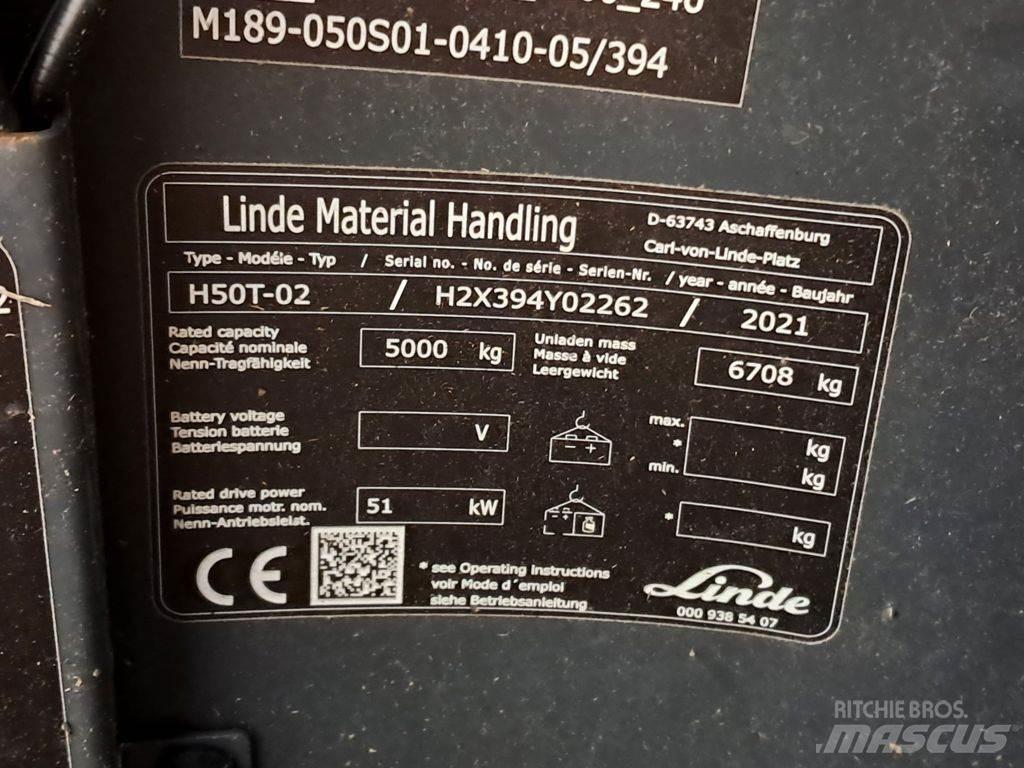 Linde H50T-02 Stivuitor GPL