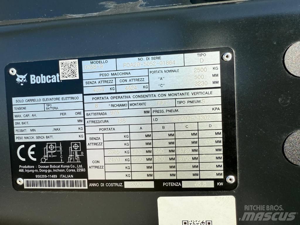 Bobcat D 25 S-9 Stivuitor diesel