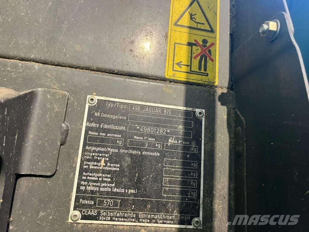 CLAAS Jaguar 970 Forajere cu autopropulsare