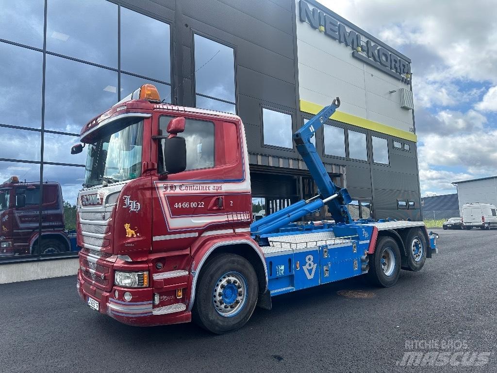 Scania R580 6x2*4 Camion cu carlig de ridicare