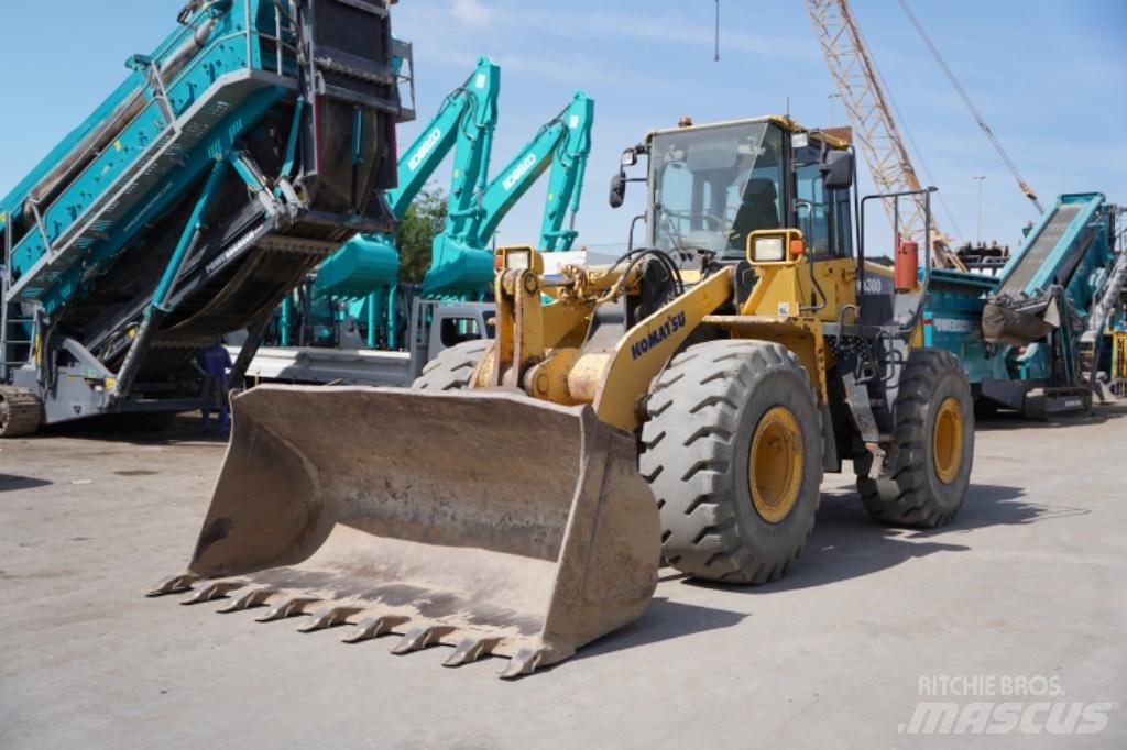 Komatsu WA 380-6 Incarcator pe pneuri