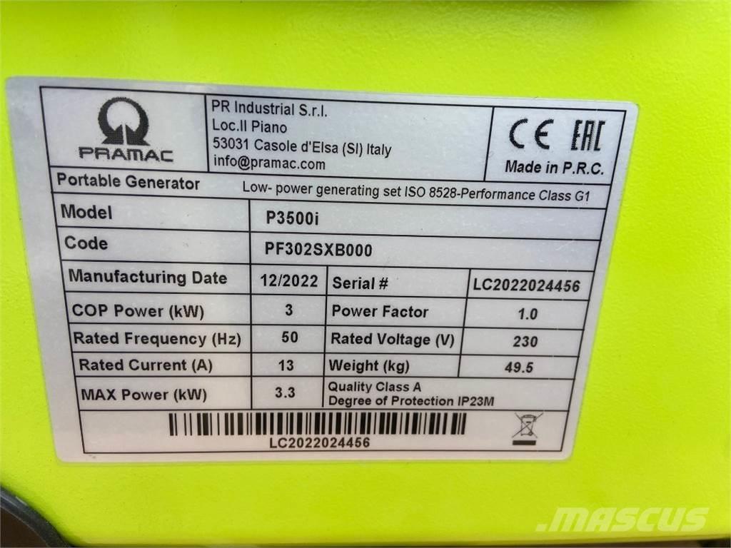 Pramac P3500i Alte generatoare